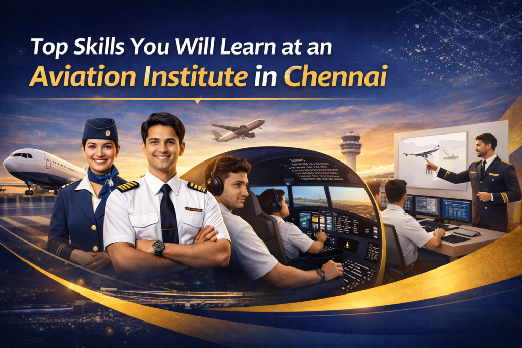 Top Skills You Will Learn at an Aviation Institute in Chennai