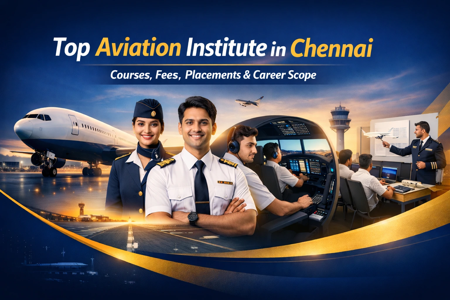 Top Aviation Institute in Chennai - Courses, Fees, Placements & Career Scope  