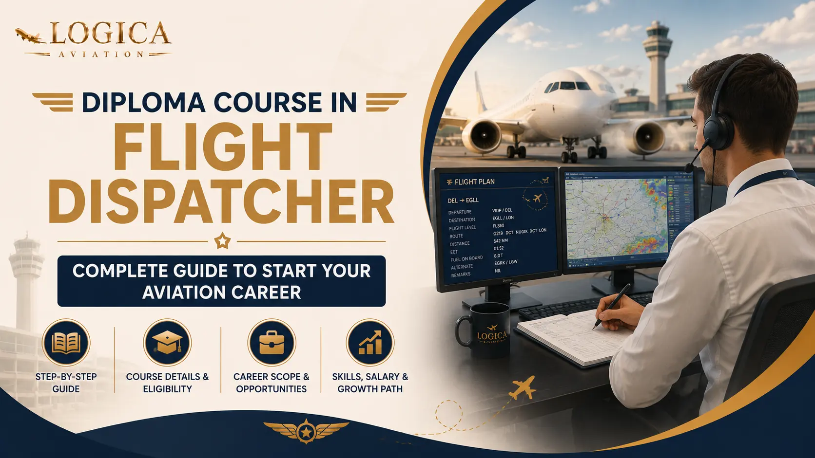 Diploma Course in Flight Dispatcher: Complete Guide to Start Your Aviation Career